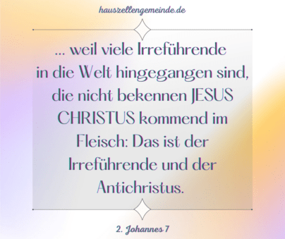 Read more about the article Viele Christen gehen immer noch auf dem Breiten Weg
